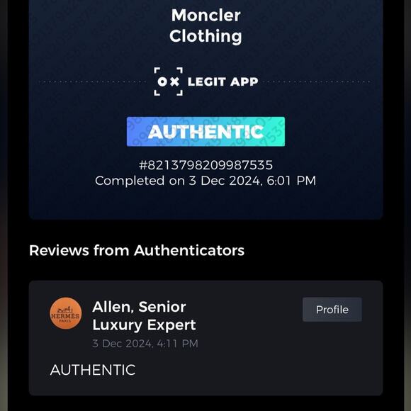 Moncler Eridan Giubbotto Jacket Size 4 Fur collar Kalgan lamb Black EUC Auth. XL - Picture 2 of 15